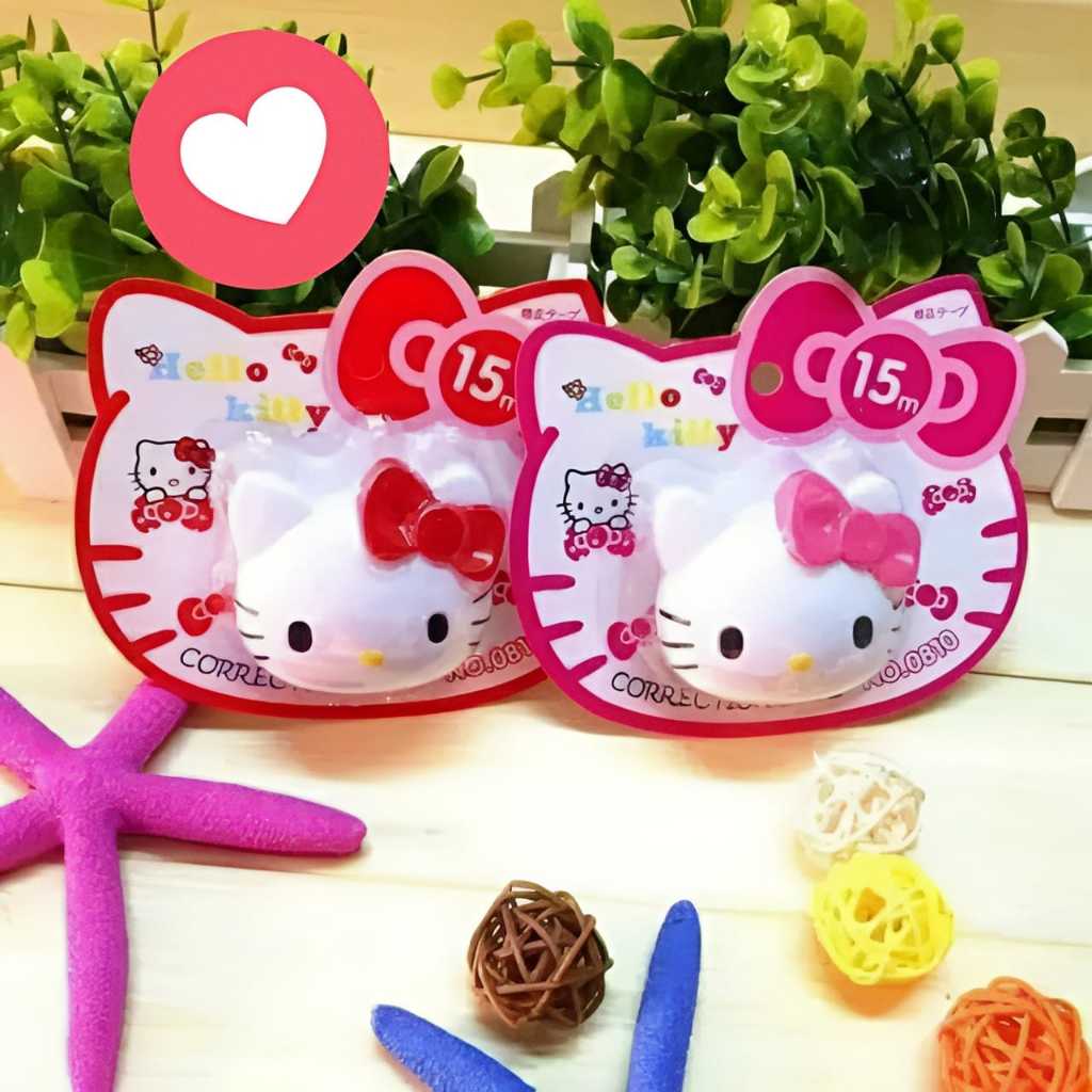 

Correction Tape Karakter Hellokitty Tip X Kertas Kitty Alat Tulis Karakter Correction Tape