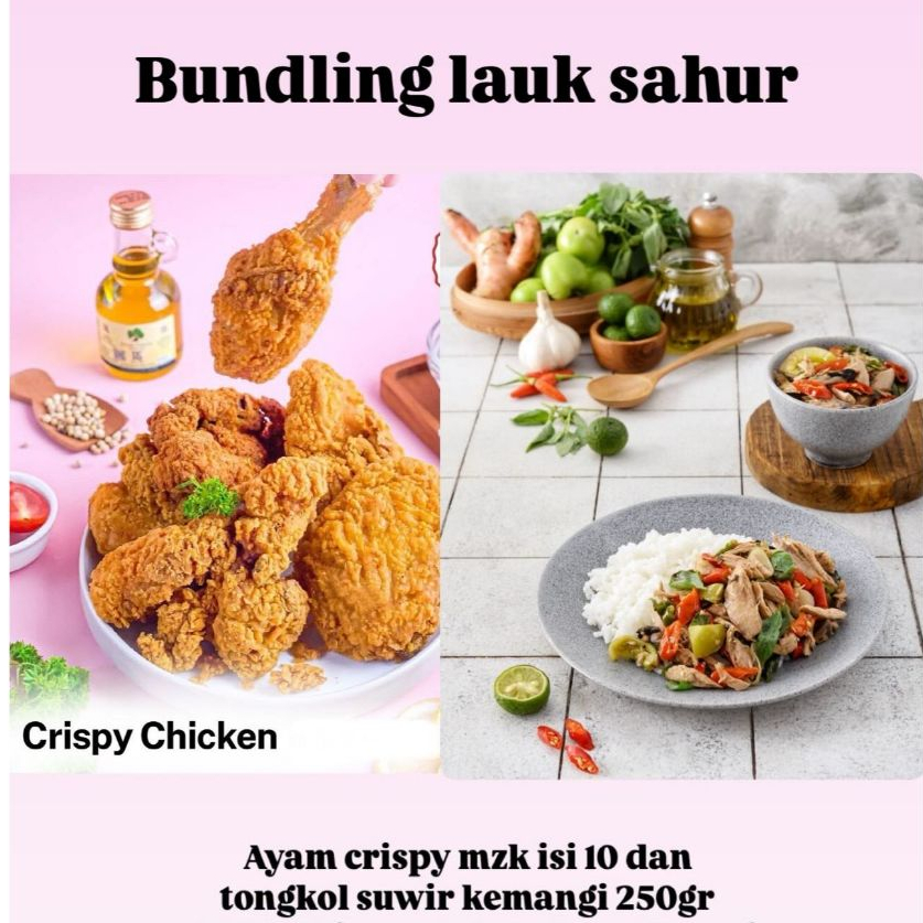

Paket Bundling Lauk Sahur by MZK