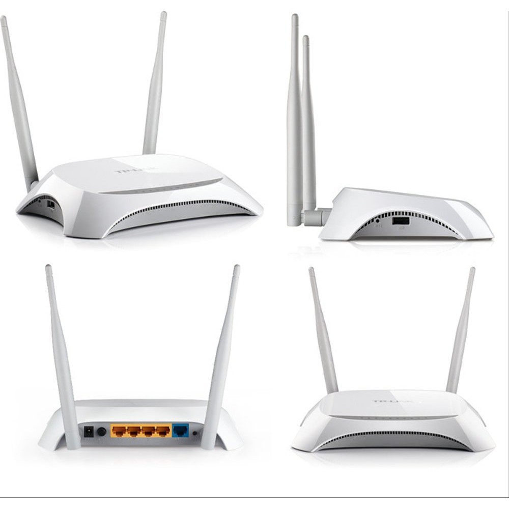 Router TP-Link TL-MR3420 support USB 3G 4G Bekas Normal
