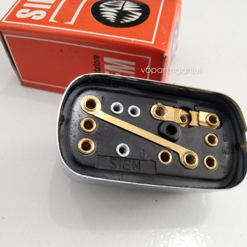 Saklar Lampu Holder Vespa Super Sprint Bajaj Vbb Siem 12volt