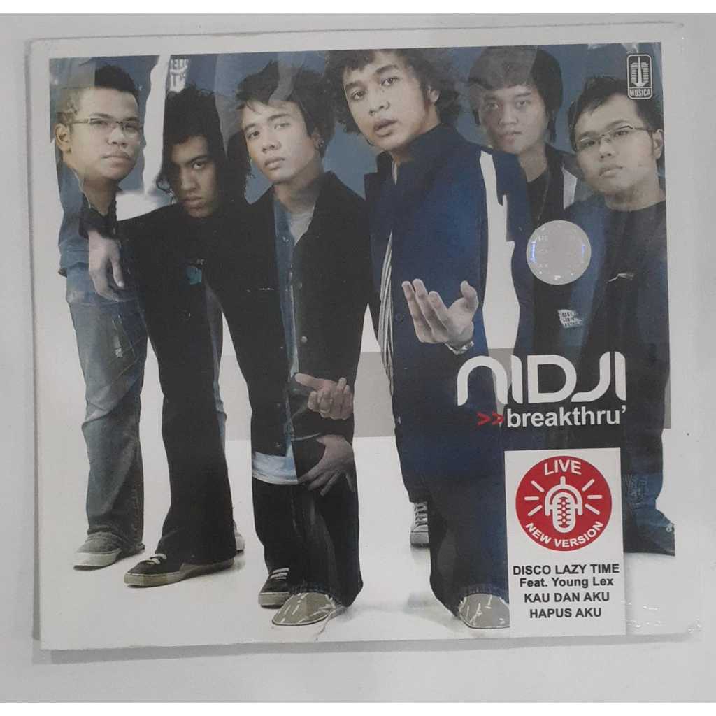 CD NIDJI - ALBUM BREAKTHRU (LIVE NEW VERSION)