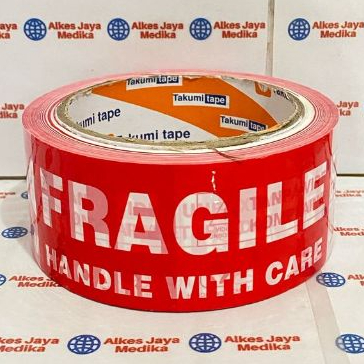 

Lakban Fragile Video Unboxing 48 mm x 100 yard - Merah
