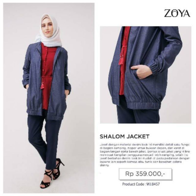 Shalom Jacket Zoya - Size S Ld 94