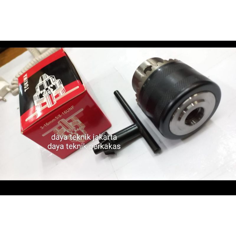tokiwa kepala bor 16mm 5/8" derat bor 16mm / kepala bor 16mm derat tokiwa Chuck drill 3-16mm