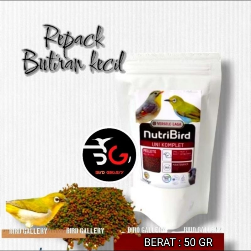 VOER NUTRIBIRD 50 GR  KECIL VOER BURUNG PLECI