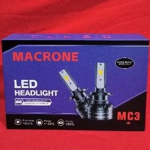 Lampu LED Macrone MC3 3 Warna H11 - Top Brand Lampu