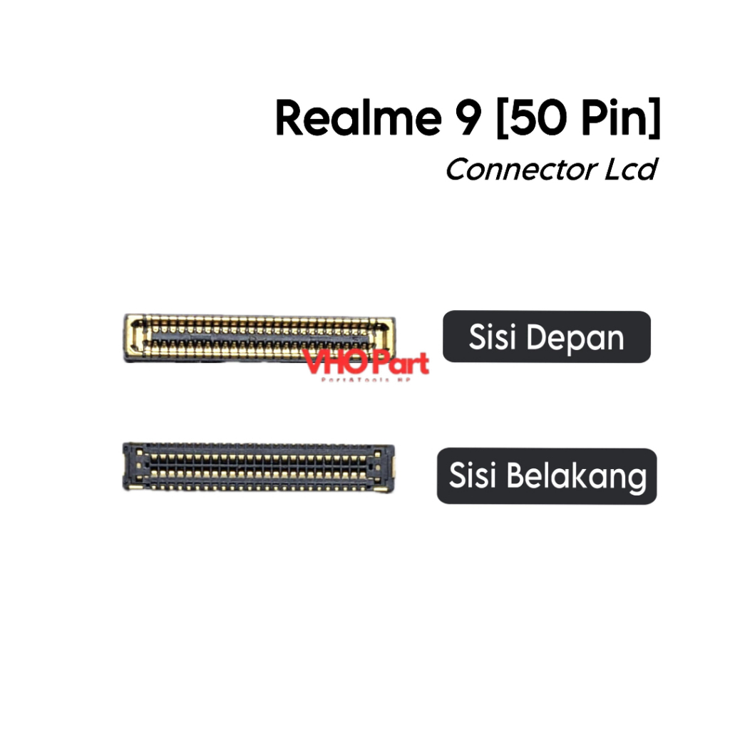 Konektor LCD (50 PIN) Realme 9 / RMX3521 - Connector