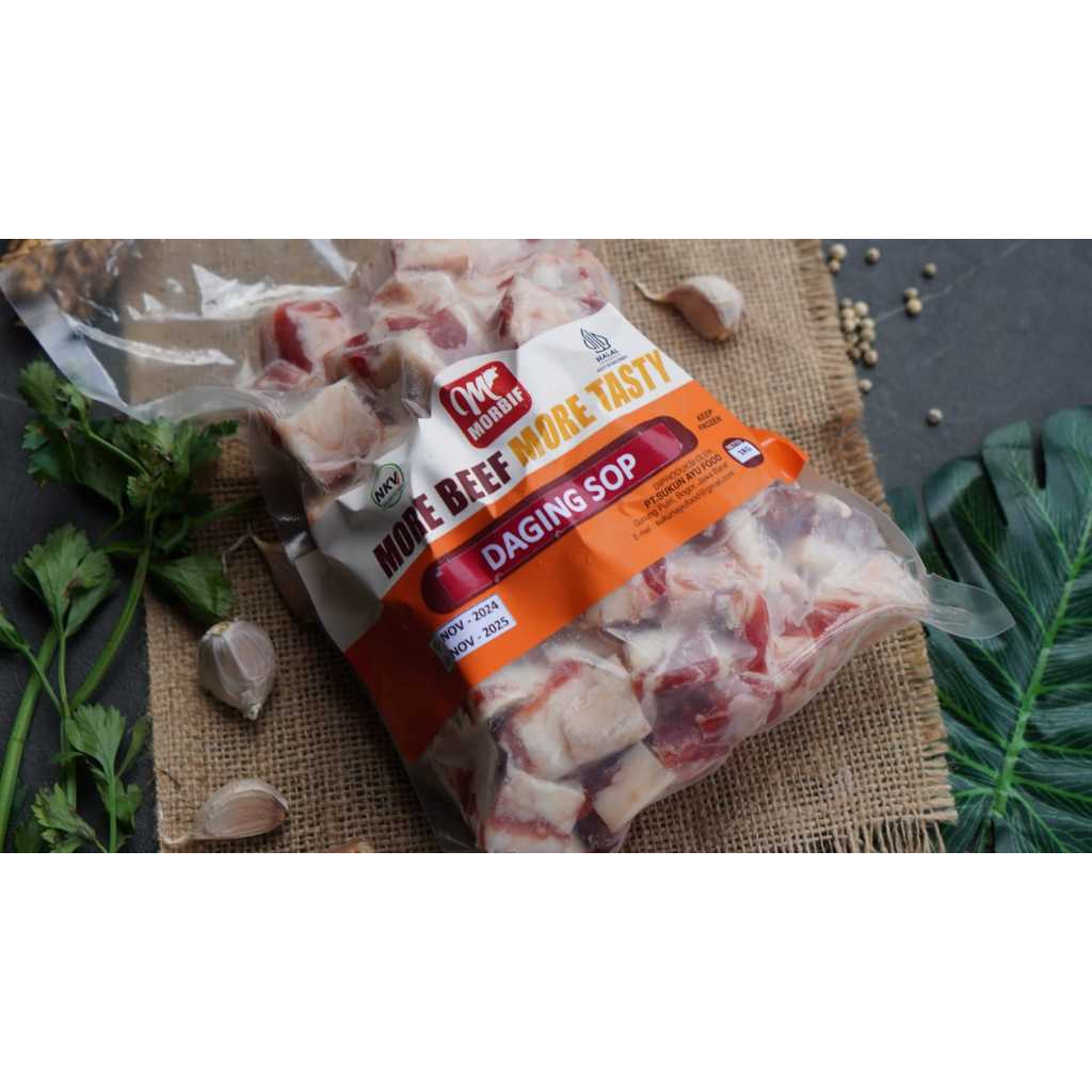 

Premium Morebif Daging Sop 500 Gr Frozen Food