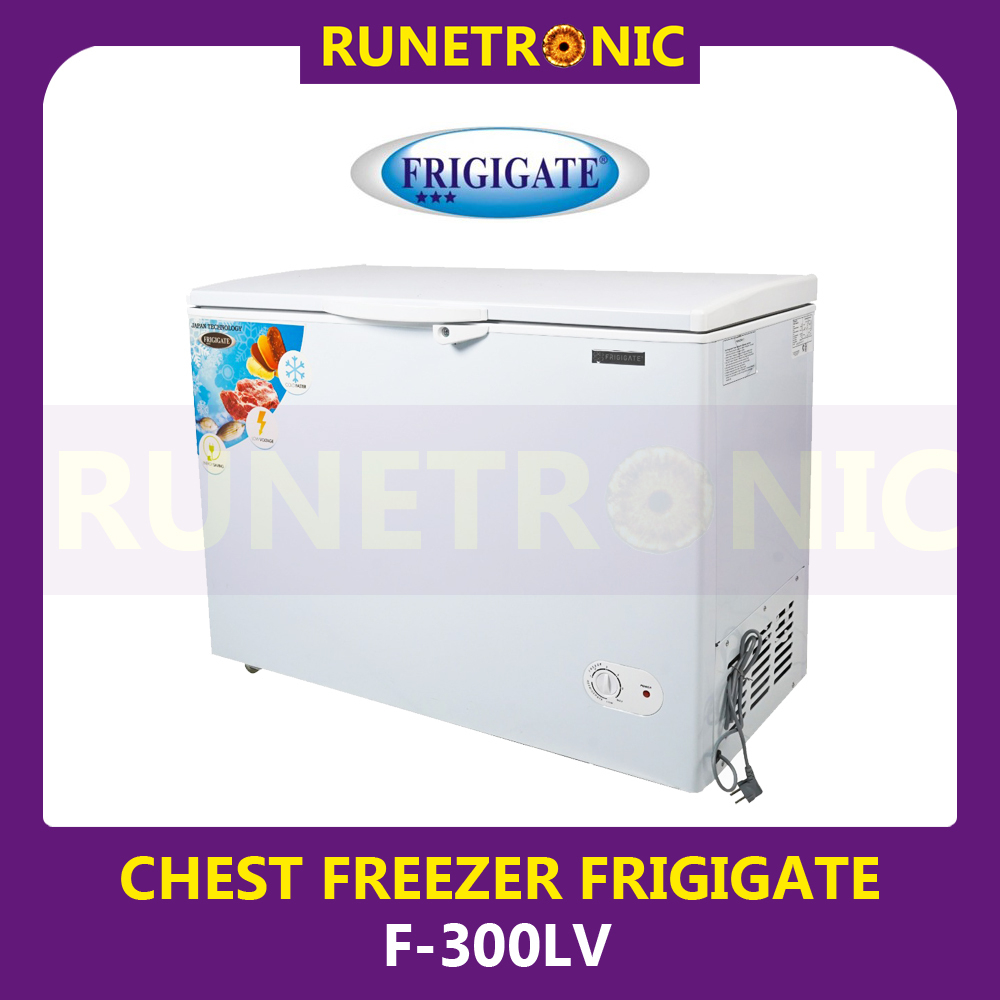 CHEST FREEZER / FREEZER BOX FRIGIGATE 300 Liter LEMARI PEMBEKU FRIGIGATE F-300LV ORIGINAL