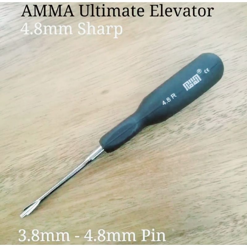 Luxating Elevator Alminium / Dental bein Ekstraksi gigi Aluminium Handle Merc amma Ultimate Elevator