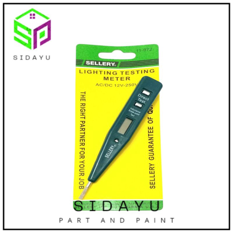 Obeng Tespen Listrik Digital Sellery