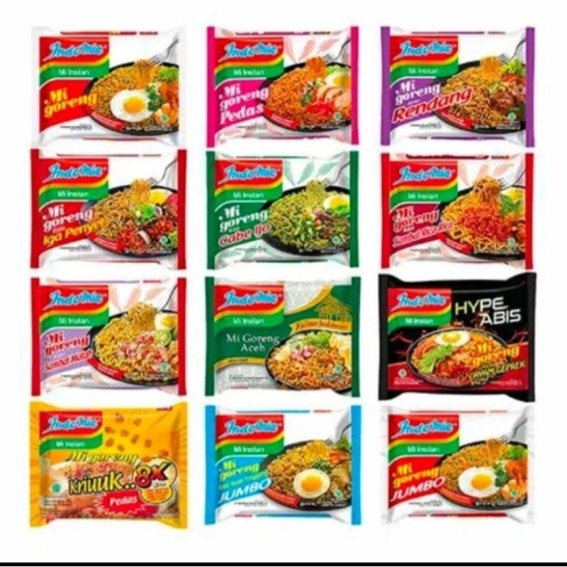 

MIE INSTAN || INDOMIE||SUPERMIE||GORENG & KUAH
