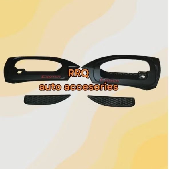Paket Canter ISK cover handle outer hitam dop canter