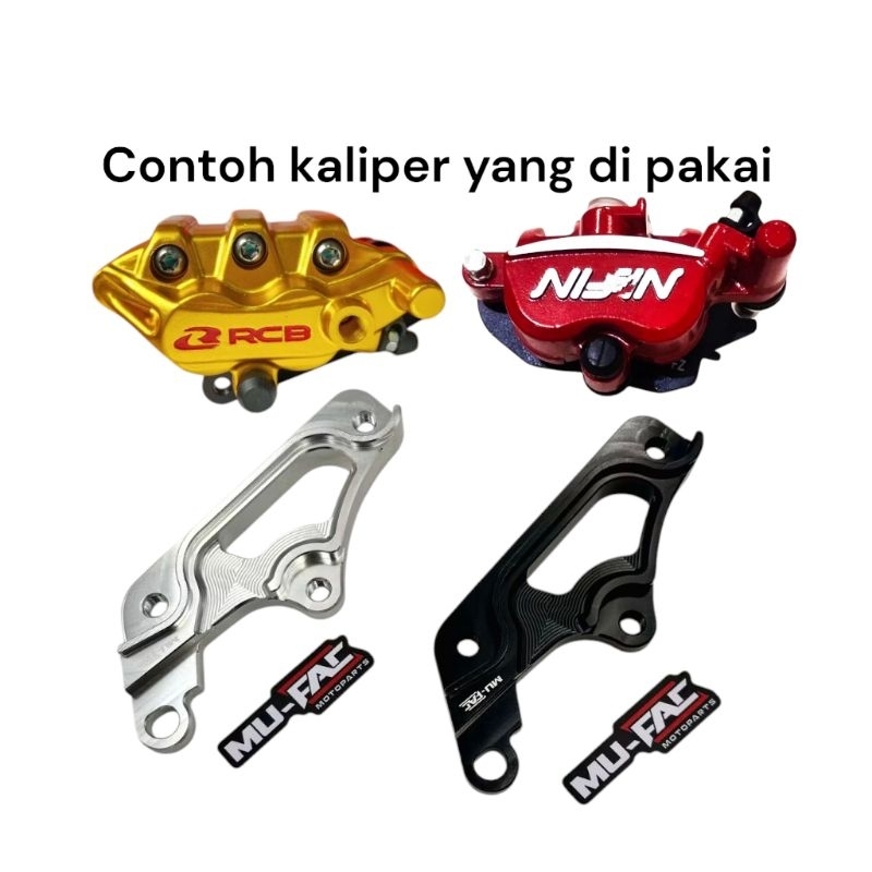 breket disc 300mm supra 125 karbu kharisma supra fit supra x breket bracket kaliper nisin samurai di