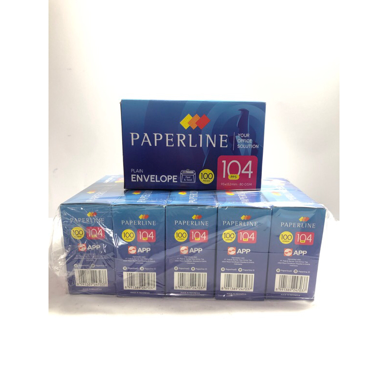 

1 Pack Amplop Paperline Kecil 104 PPS