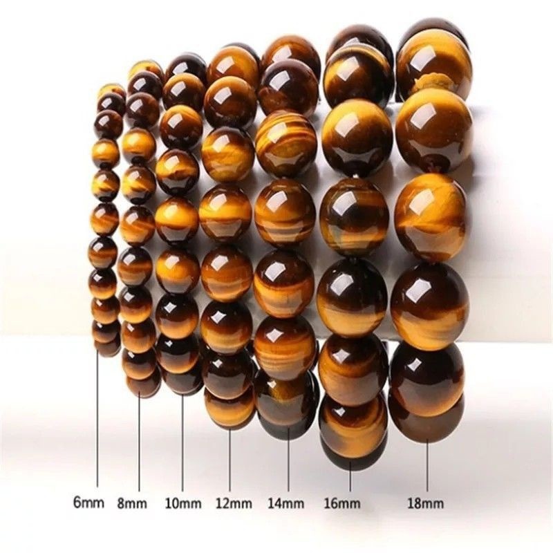 Gelang Asli batu Tiger eye