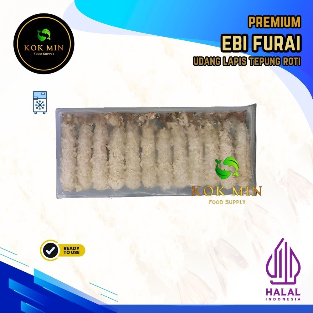 

Ebi Furai / Udang Tepung Roti / Breadcrumbed Prawn - 4 pcs