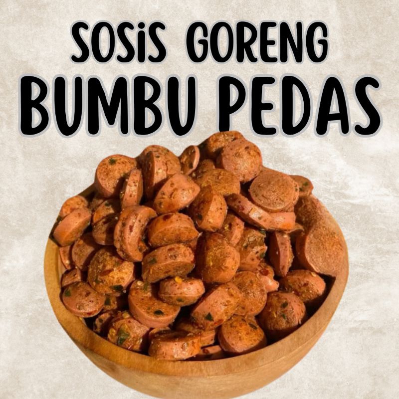 

Kripik Sosis Goreng Pedas 100gr
