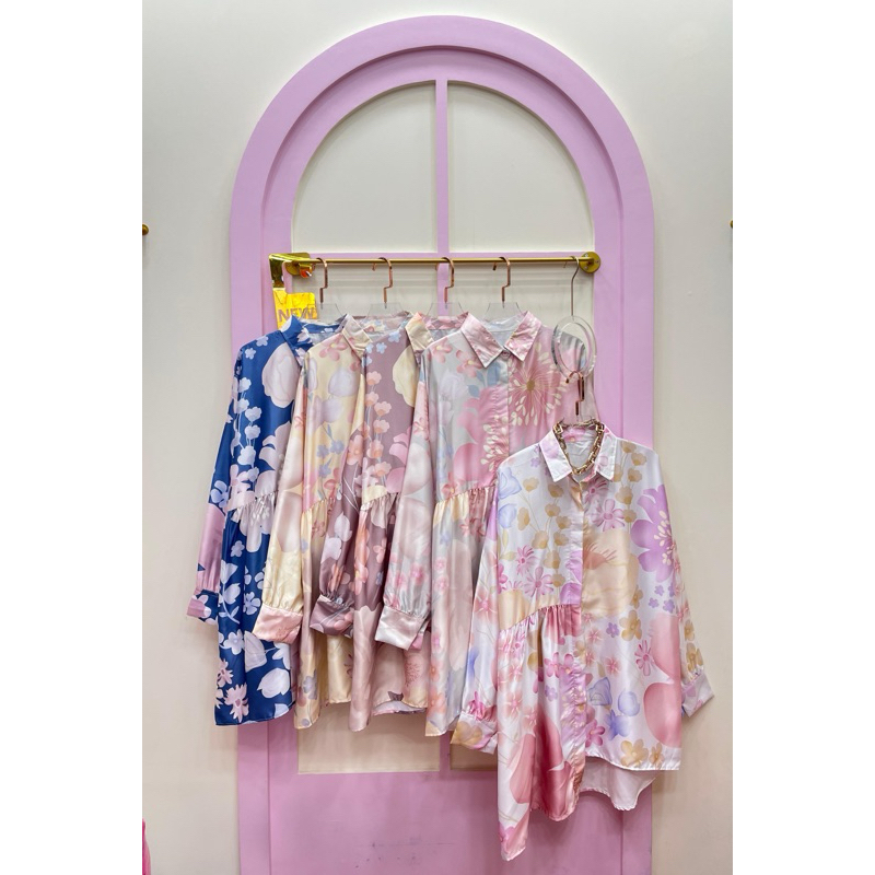 Tunik Silk motif 005