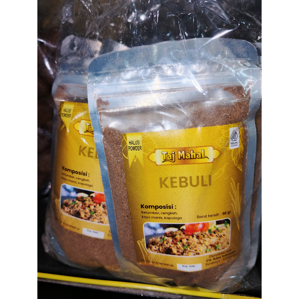 

Taj mahal bumbu nasi kebuli