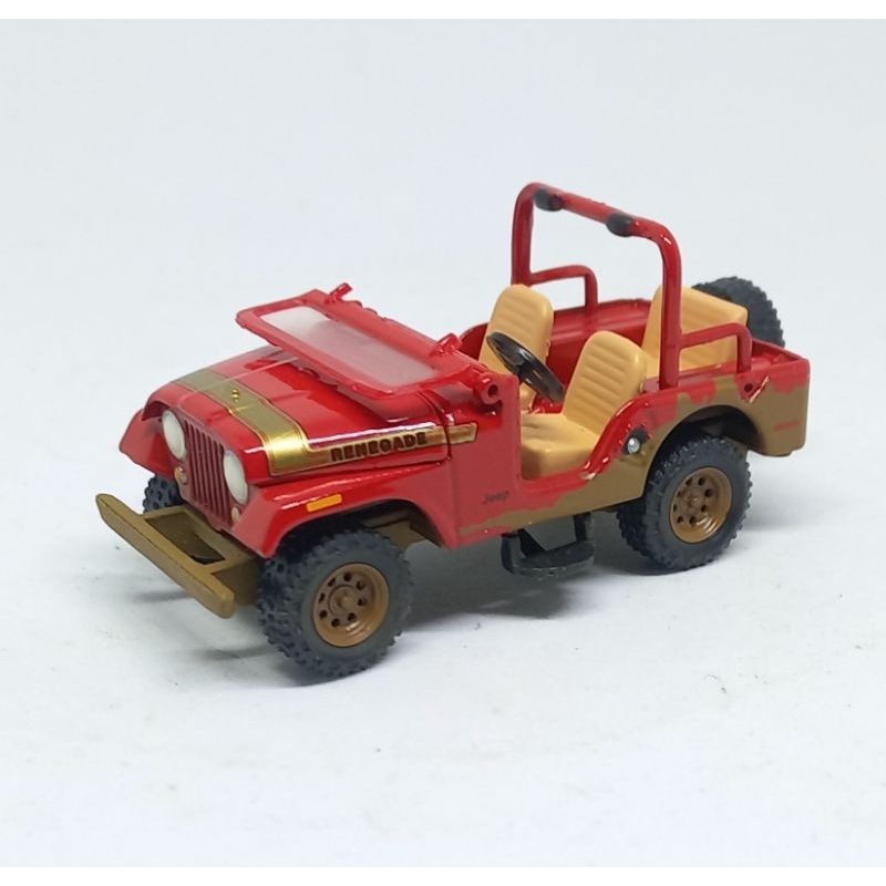 johnny lightning jeep cj5 cj-5 renegade offroad 1/64 loose diecast