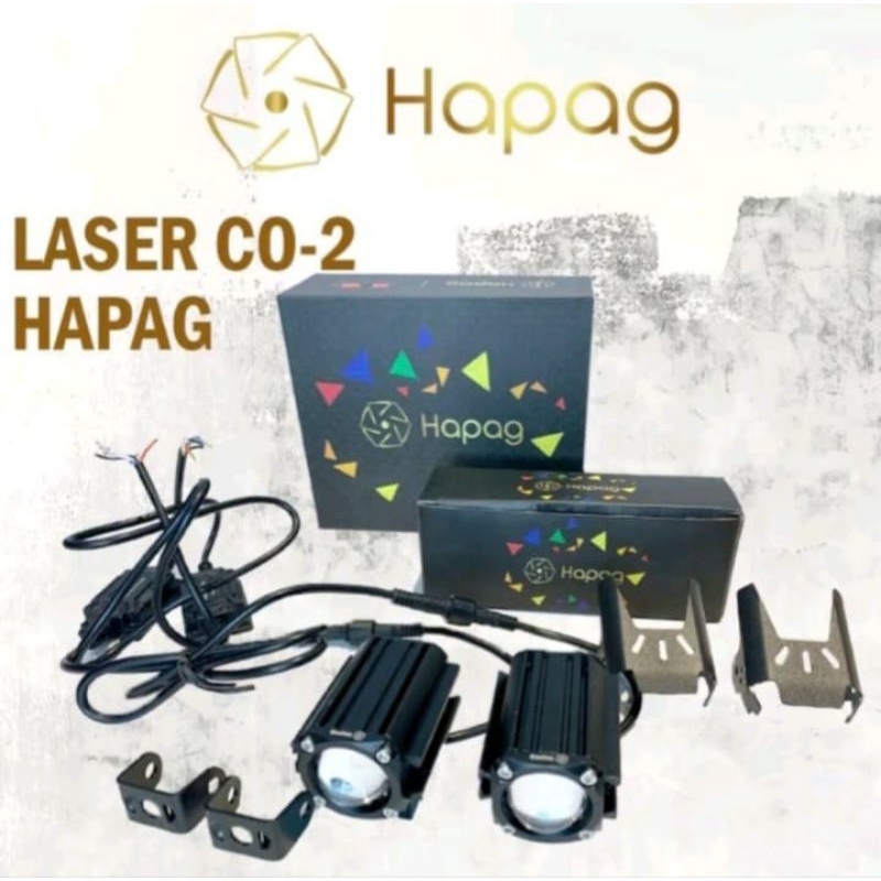 Lampu Mini Laser Hapag CO-2  Connecting  30 watt D2 LASER HAPAG CO2