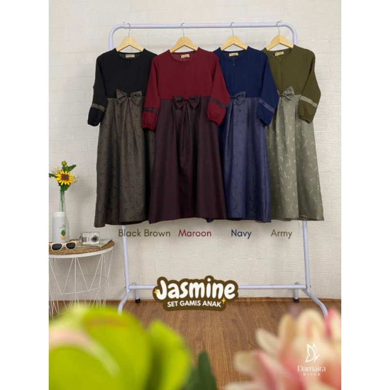Set gamis anak jasmine by damaira