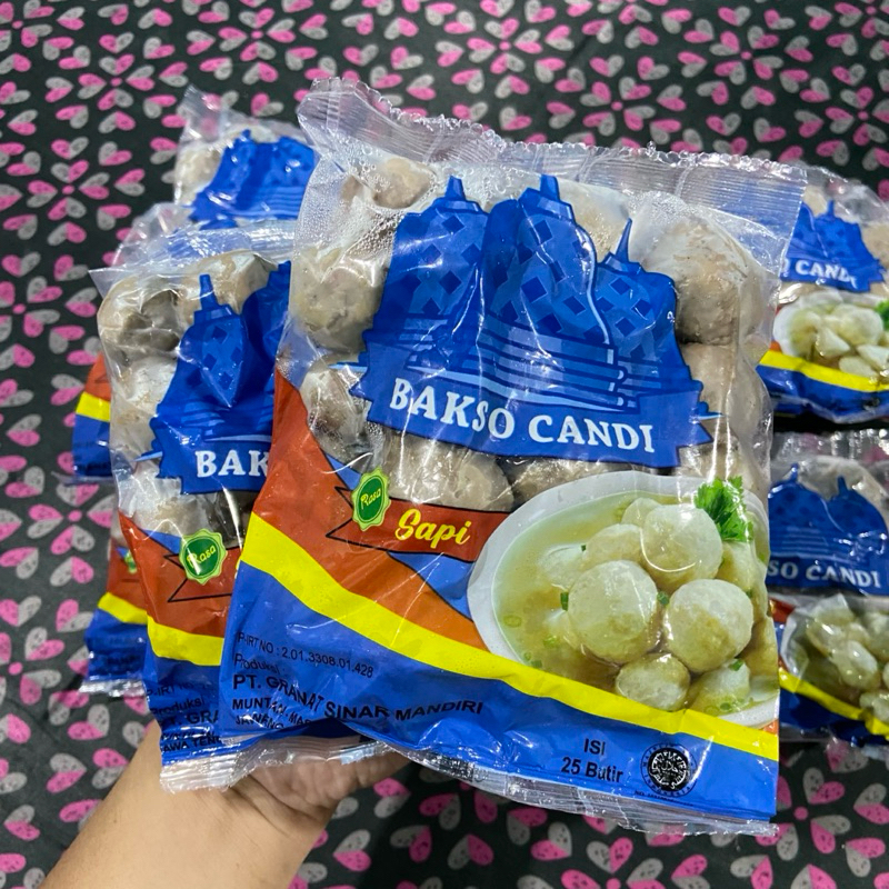

BAKSO FROZEN GRANAT ISI 25 BUTIR DAGING SAPI ASLI - BAKSO OLAHAN SEGAR - FROZEN FOOD