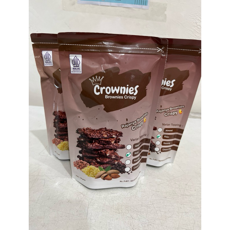 

BROWNIES CRISPY CEMILAN 130 Gram