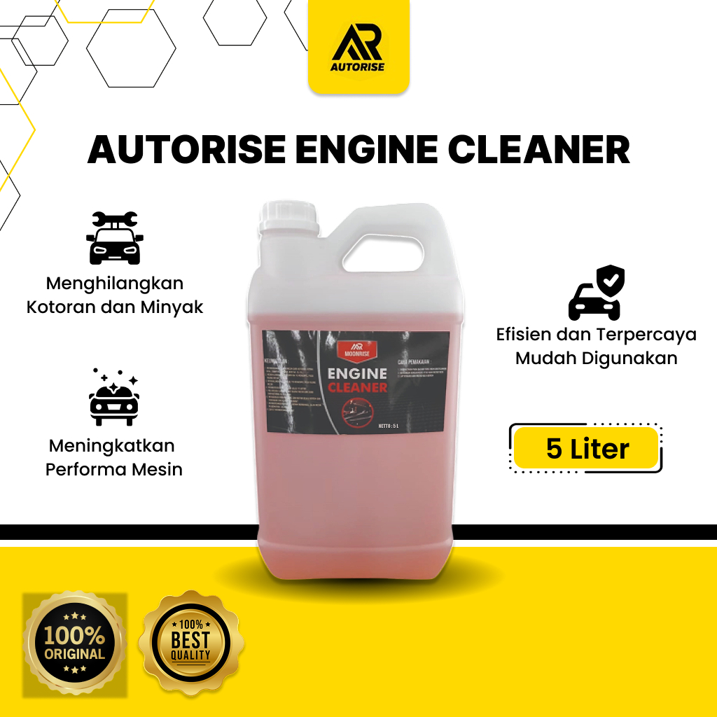 Autorise Engine Degreaser / Pengkilap Kilap Premium / Cairan Pembersih Mesin Motor Mobil / Pembersih