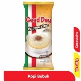 

GOOD DAY CAPUCCINO KOPI INSTAN 10 X 25g