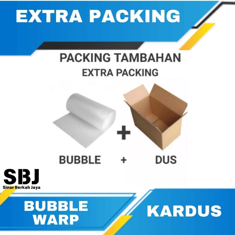 

EXTRA PACKING BUBBLE WARP + KARDUS