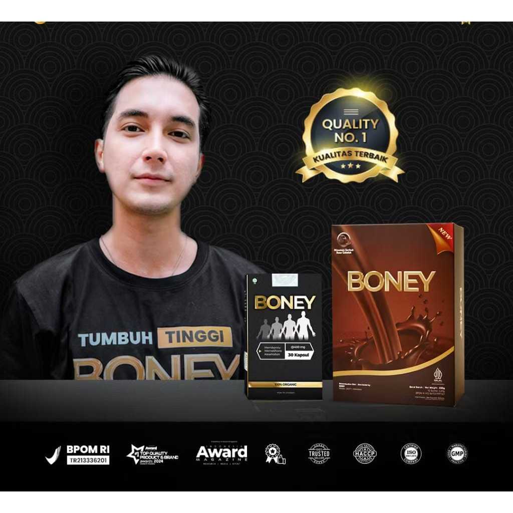 

Bundling Susu Boney dan Kapsul (1 Susu + 1 Boney) - Produk Herbal 100% Original BPOM