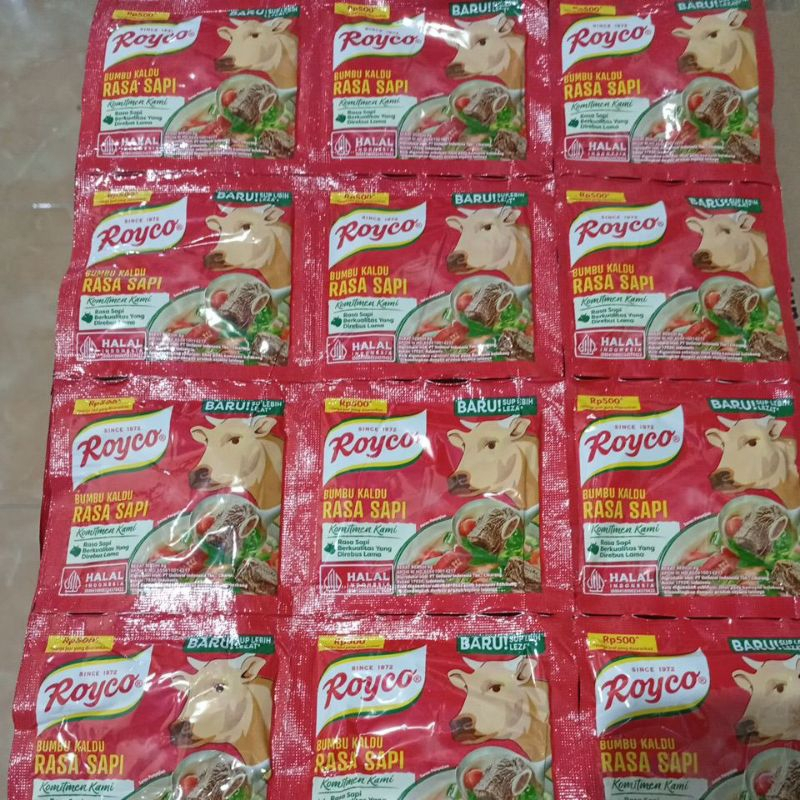 

RYS BUMBU MASAK INSTAN ROYCO 500 AN 1 DUS
