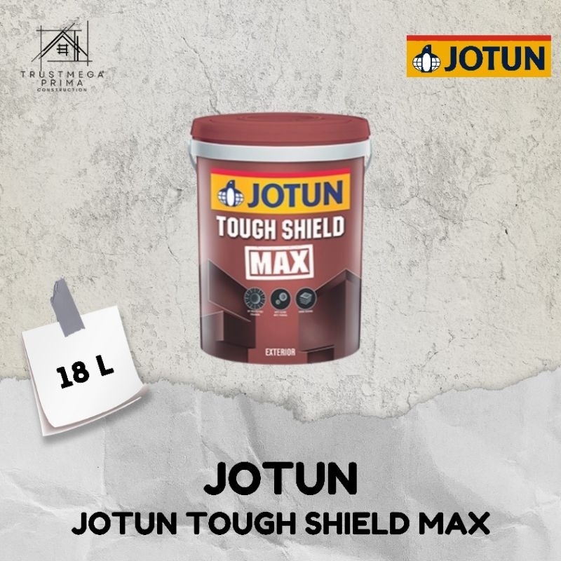 CAT TEMBOK EXTERIOR JOTUN TOUGH SHIELD MAX 18L