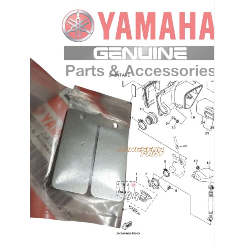 LIDAH MEMBRAN RX KING RXS ORIGINAL YAMAHA ASLI