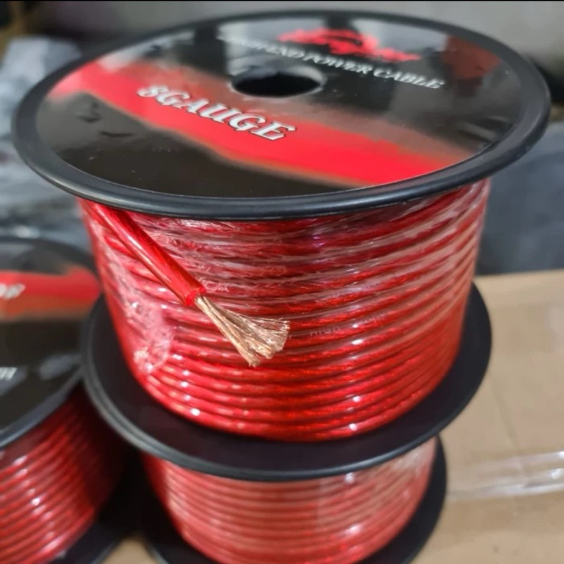 Kabel power 8AWG kabel audio mobil