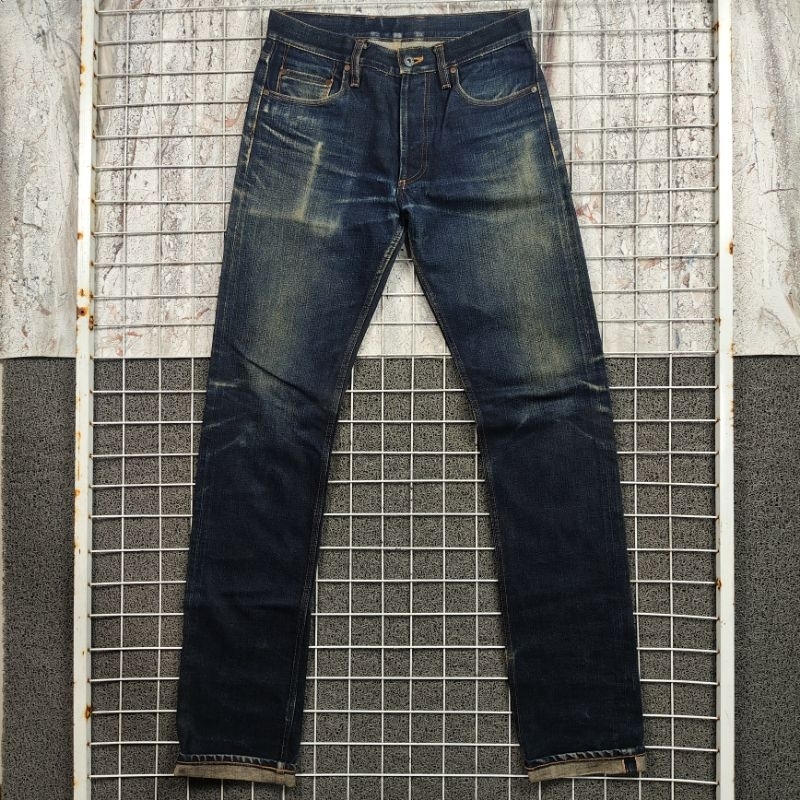 Celana Denim 3SIXTEEN Selvede Vintage Fadding Second . 03020