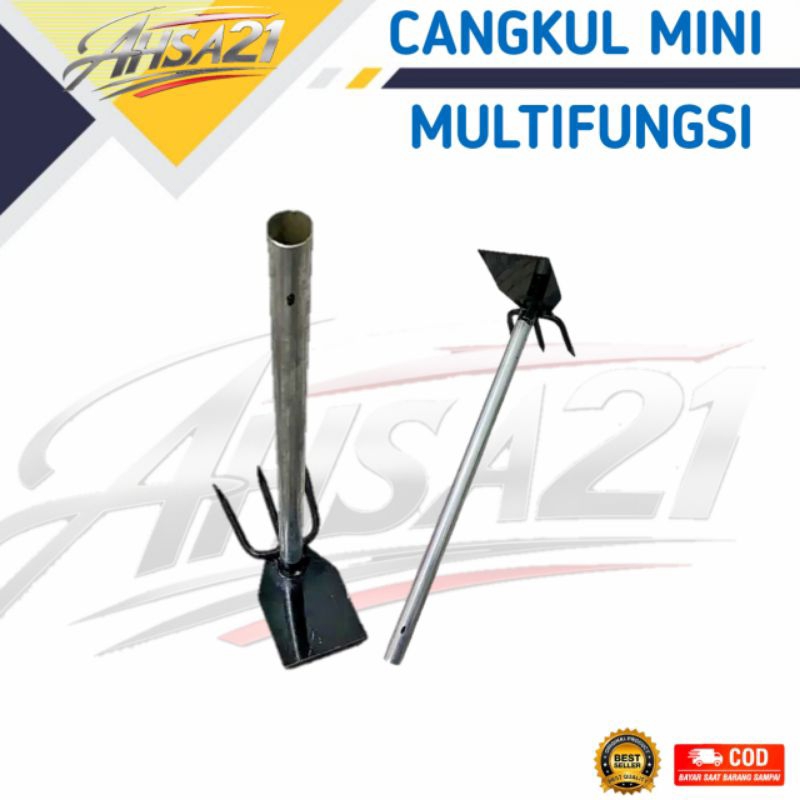 Cangkul Multifungsi 2in1 Cangkul Garuk Cangkul Mini