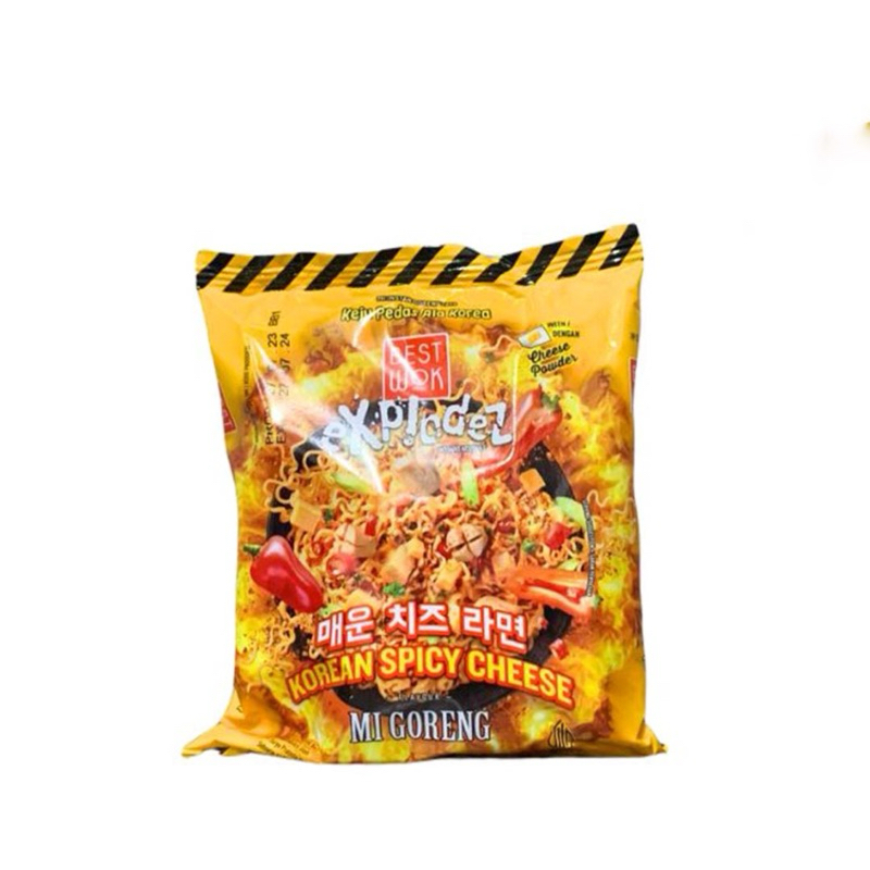 

Bestwok Mie Korean Spicy Cheese 73gr