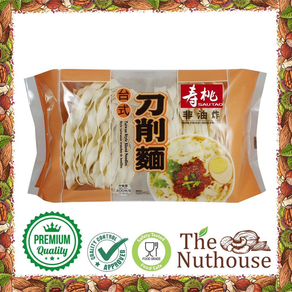 

Sau Tao Taiwan Style Sliced Noodles / Mie Kering Gandum 400gr