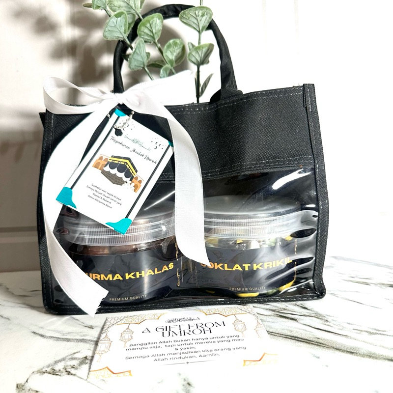 Hampers Umroh / Hampers Haji / oleh oleh haji / oleh oleh umroh dengan TAS
