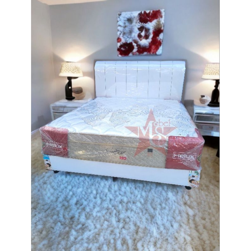 Springbed Helux Latex tipe Ivy & vinka 6 kaki