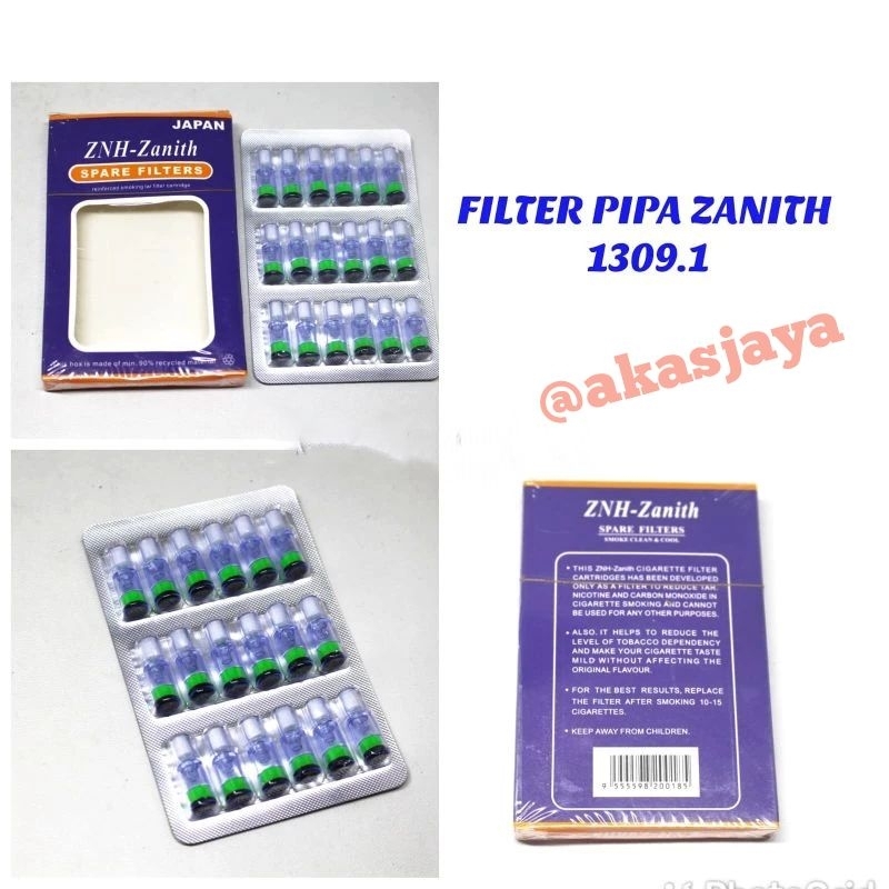 Pipa saring ZNH - Zanith isi 18pcs