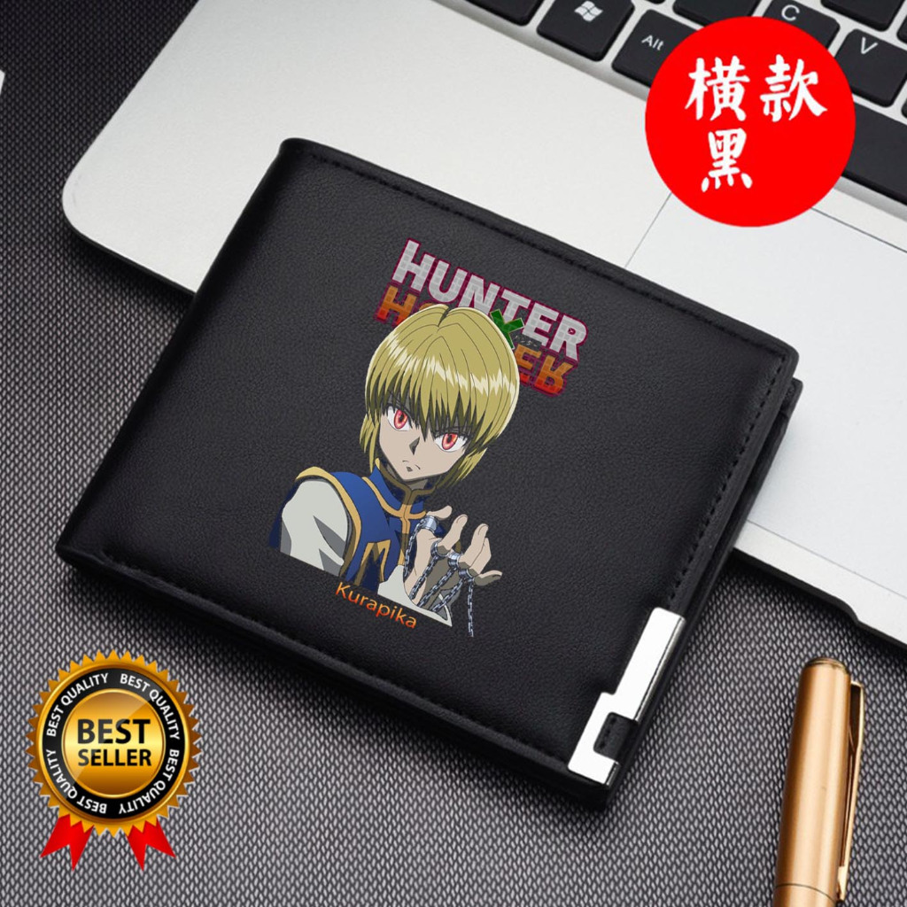 Dompet Pria Lipat HUNTER X HUNTER KARAKTER  Dompet Kulit Men Fashion Letter Wallet HXH KEREN MB_MERC
