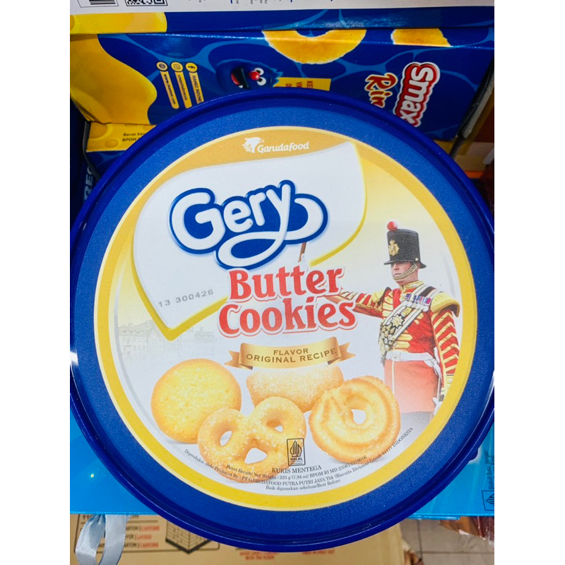 

GERY BISKUIT BUTTER COOKIES TIN 225GR