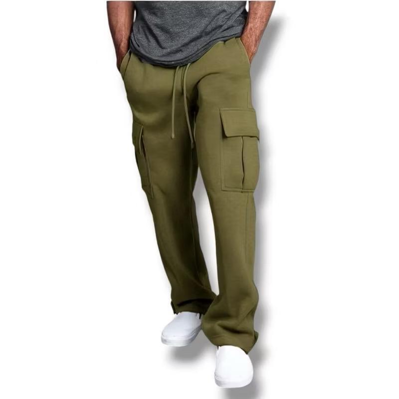 new product celana cargo panjang pria korea style basic sport celana training kargo panjang pria