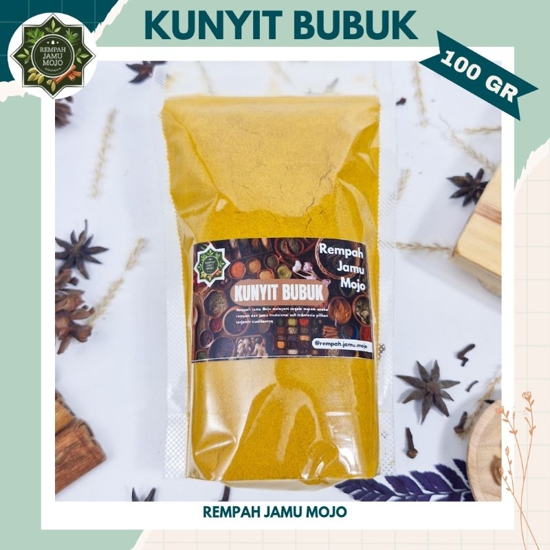 

Kunyit Bubuk Murni 100 gr // Kunyit serbuk murni // Kunir bubuk // JSR 100% PREMIUM QUALITY