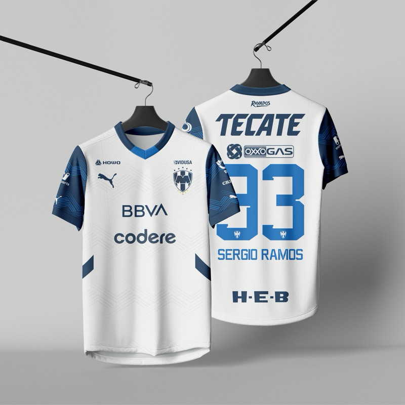 jersey monterrey away sergio ramos