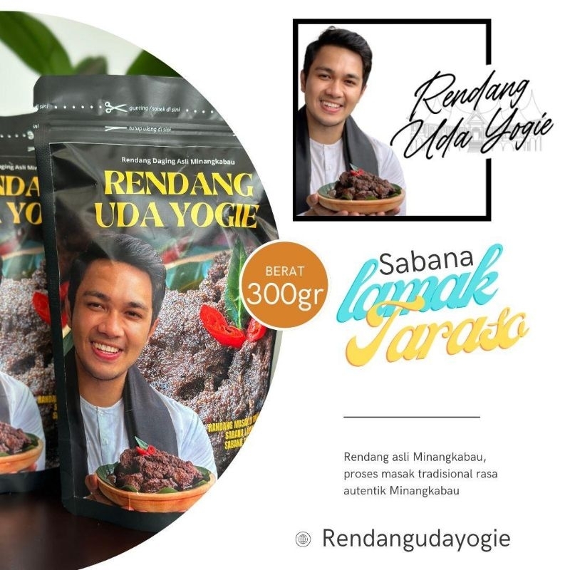

RENDANG SAPI UDA YOGIE ( 300 GR)